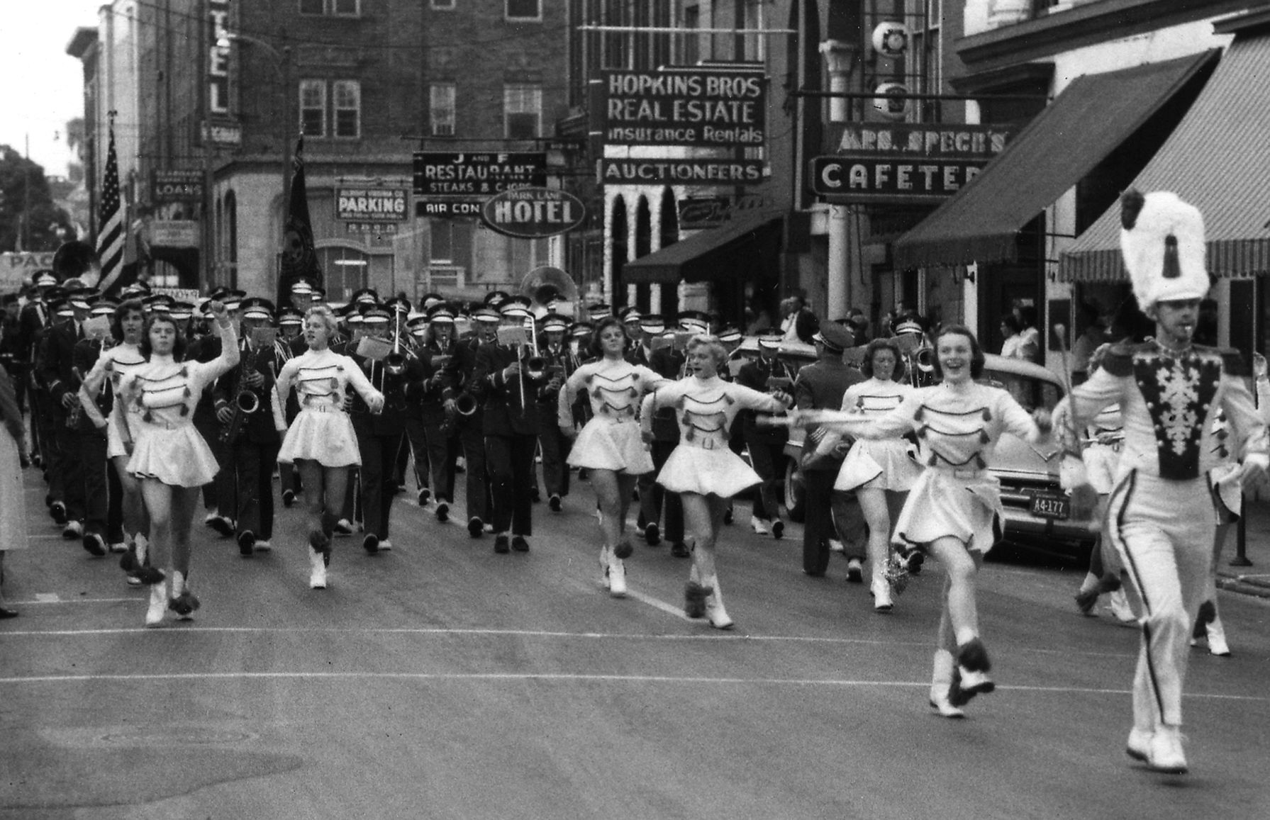 1956 Scouts parade